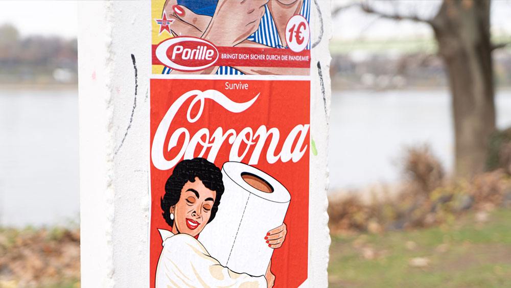 Parody Coca-Cola Corona poster