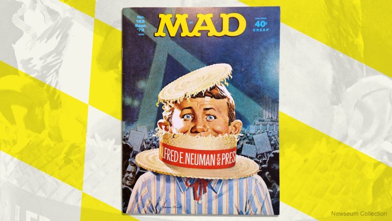 Front cover of Mad magazine dated September 1972