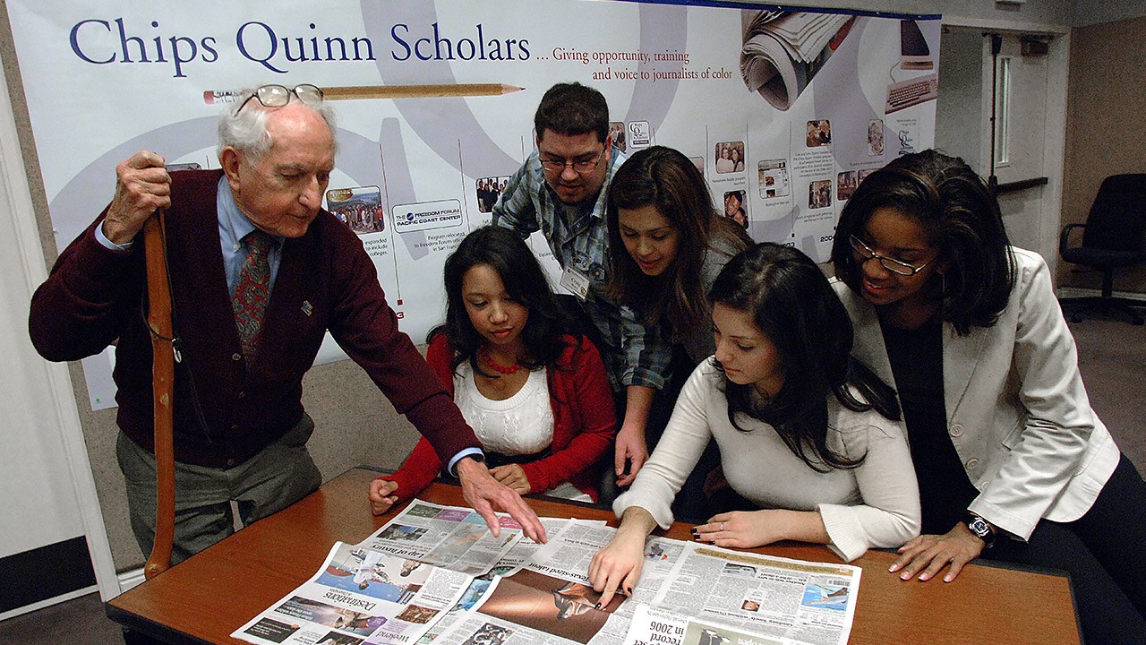 Chips Quinn Scholars Bring Diversity
