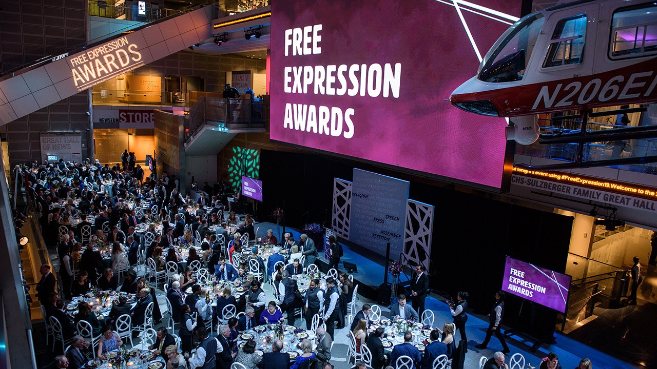Free Expression Awards Held
