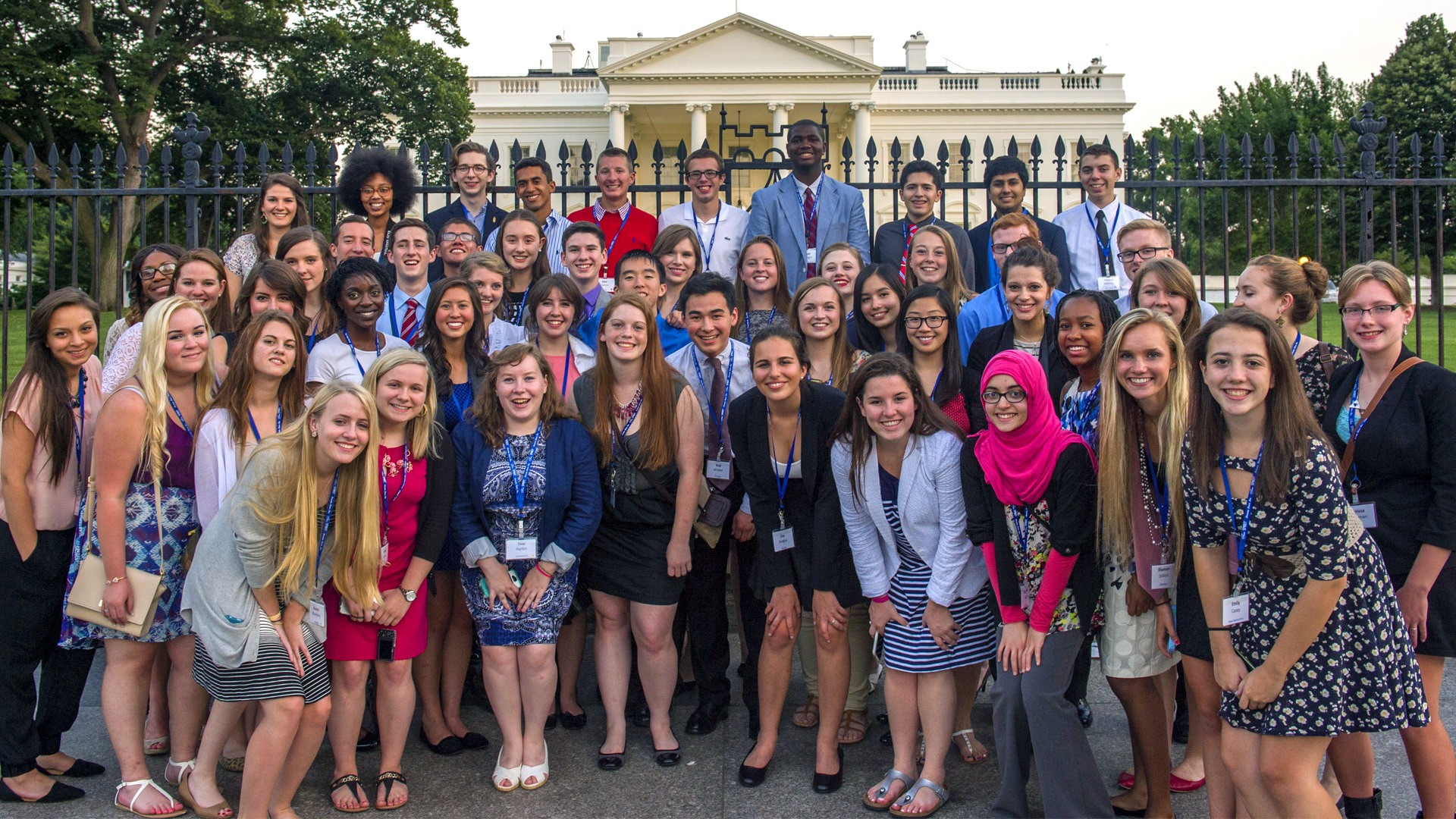 Class of 2014 (Maria Bryk/Freedom Forum)