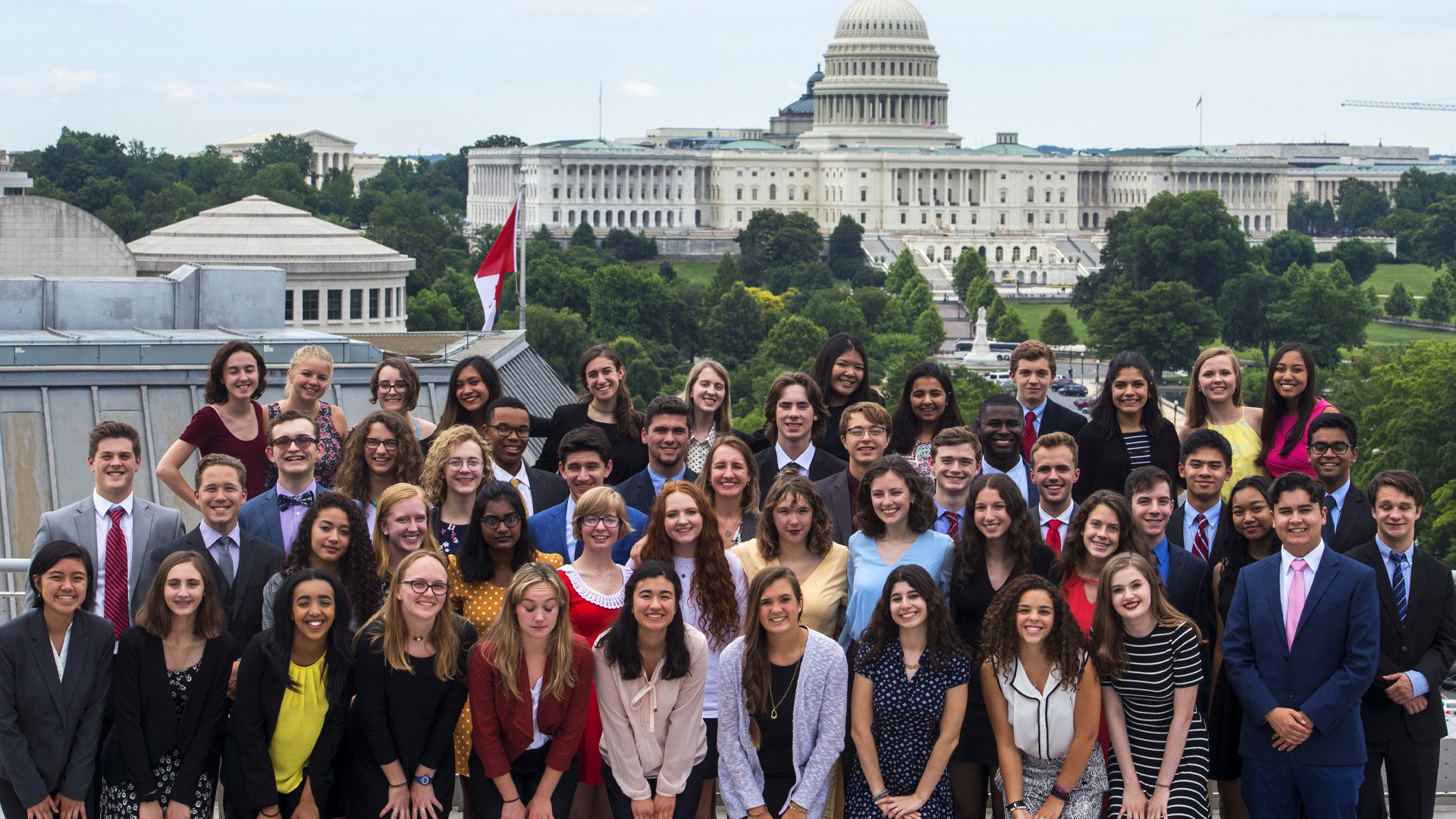 Class of 2018 (Maria Bryk/Freedom Forum)