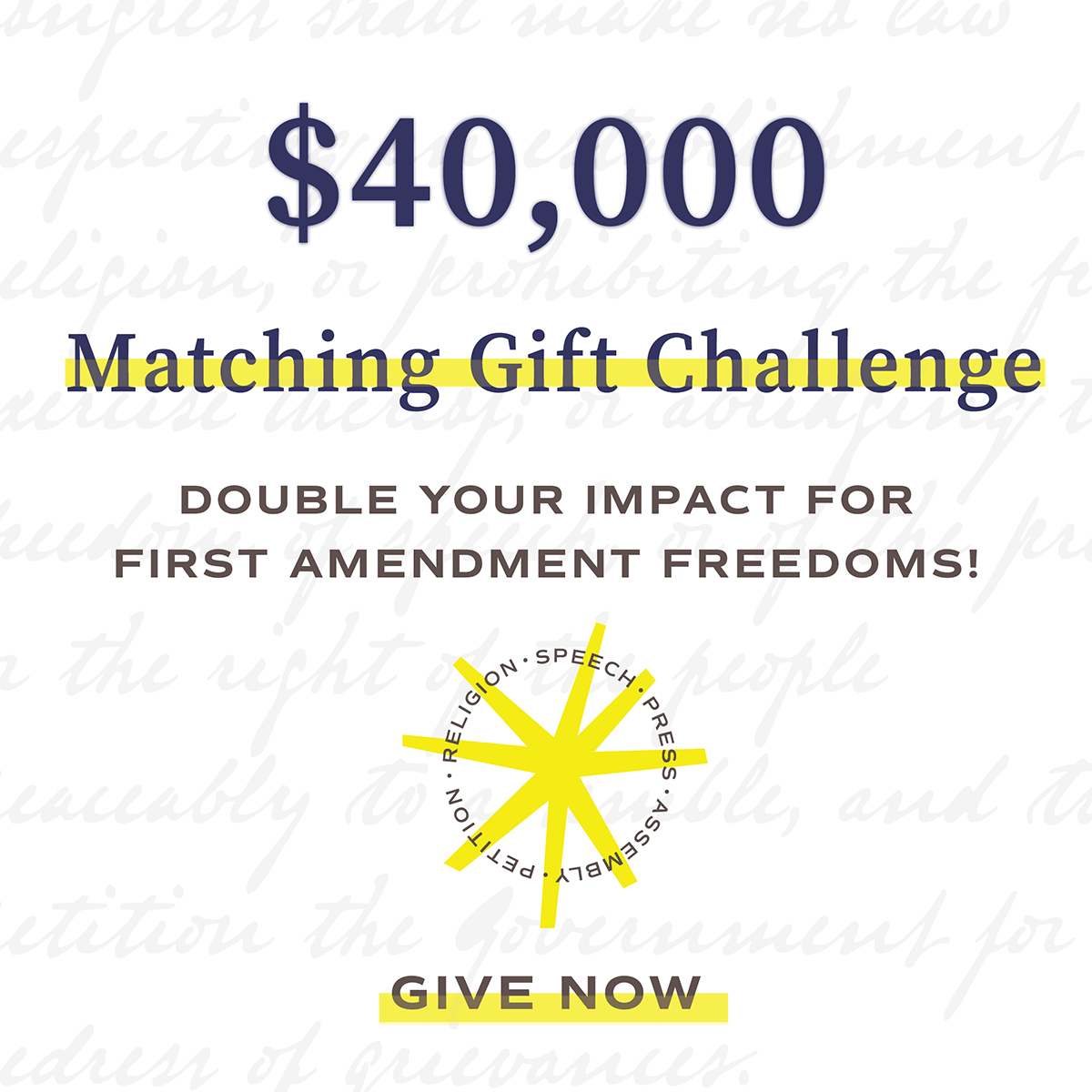 Year-end Giving Match