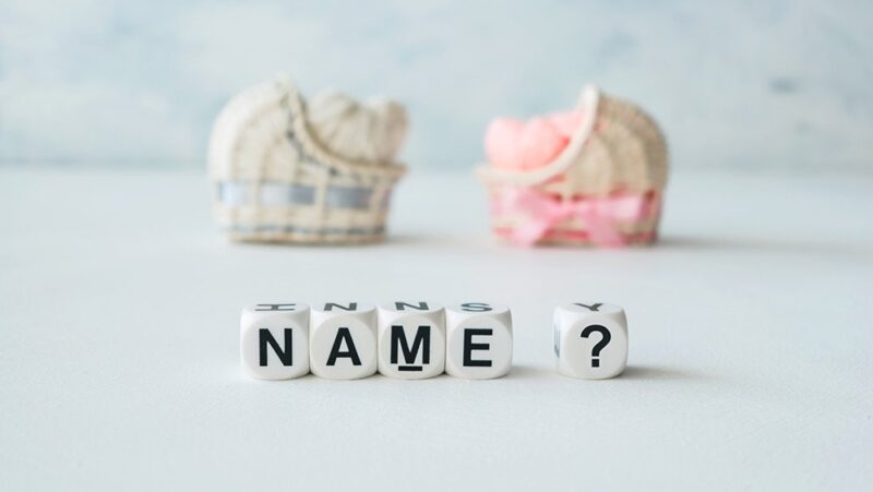 choosing baby name