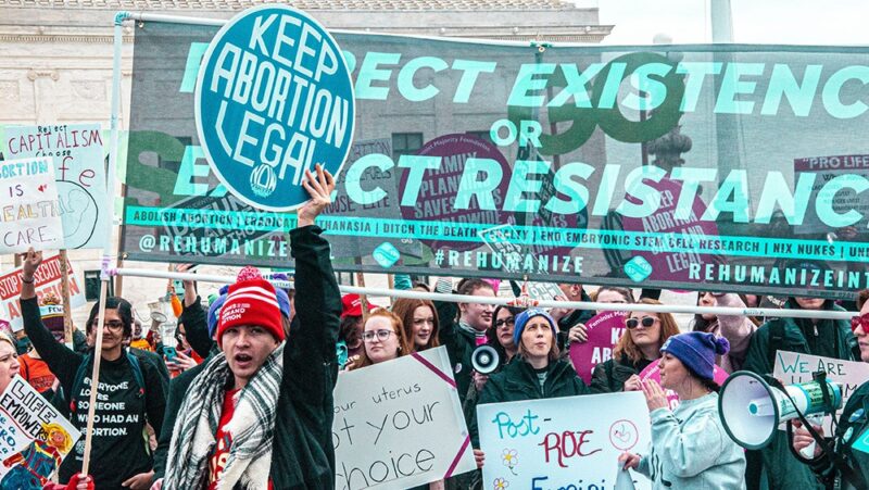 March for Life counter protesters