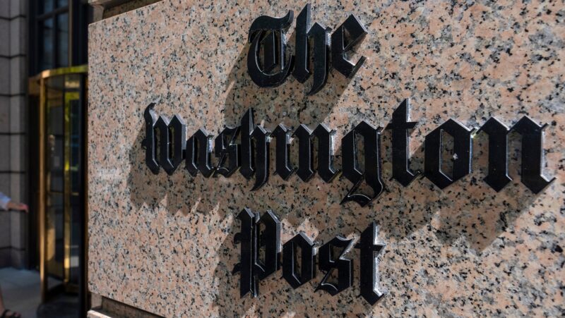 Exterior view of the One Franklin Square Building, home of The Washington Post newspaper, June 21, 2024, in Washington.